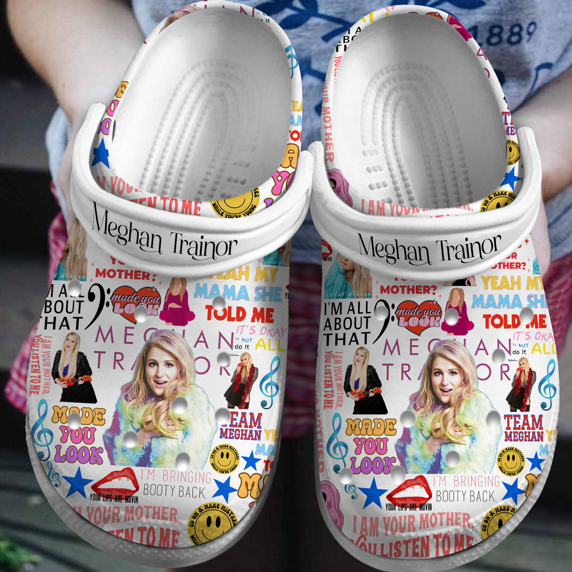 Meghan Trainor Tour Crocs Crocband Clogs Comfortable For Men Women