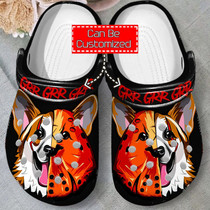 Honor Mask Corgi Clog Shoes For Men And Women
