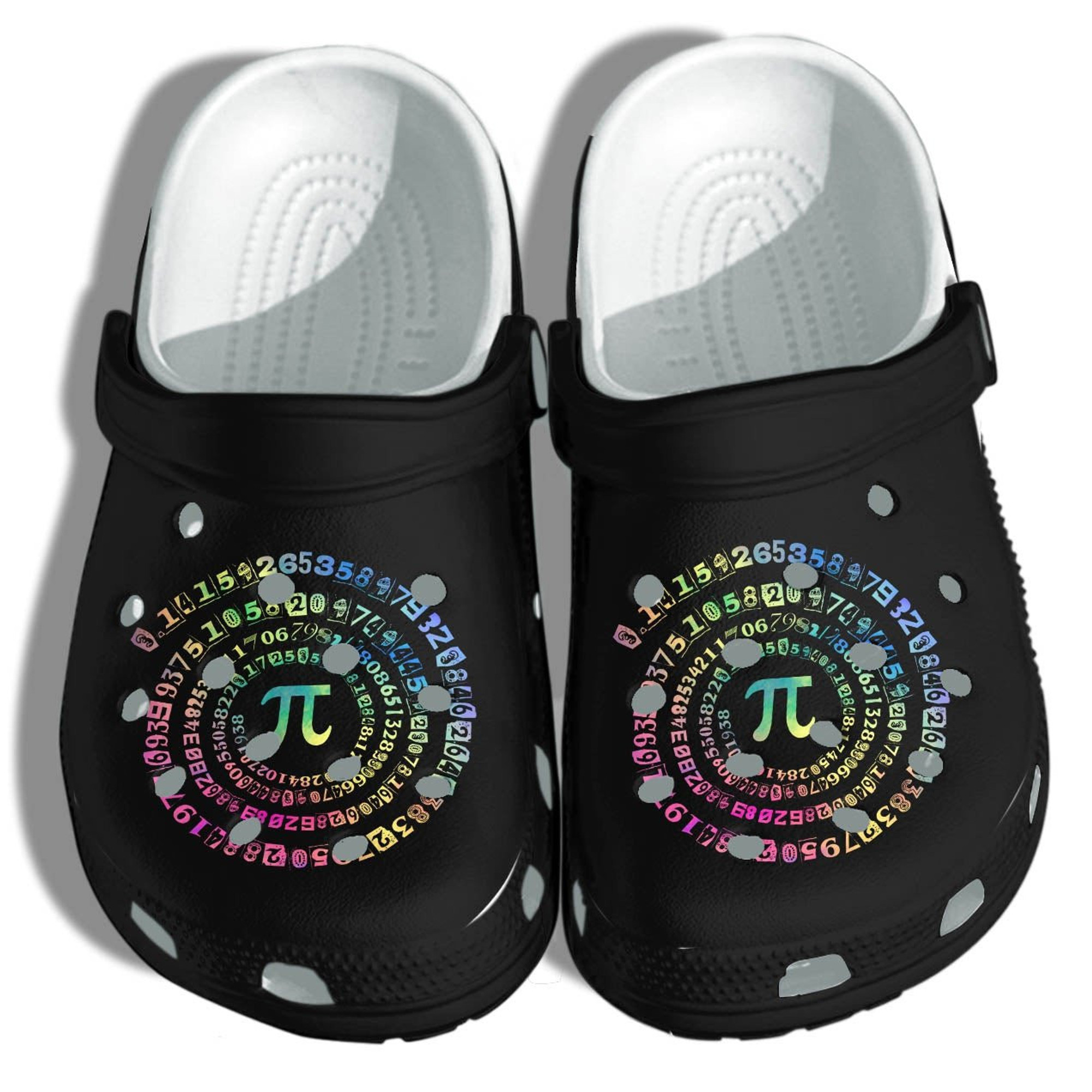 School Math Teacher Pi Custom Crocs For Kids Boys Girls