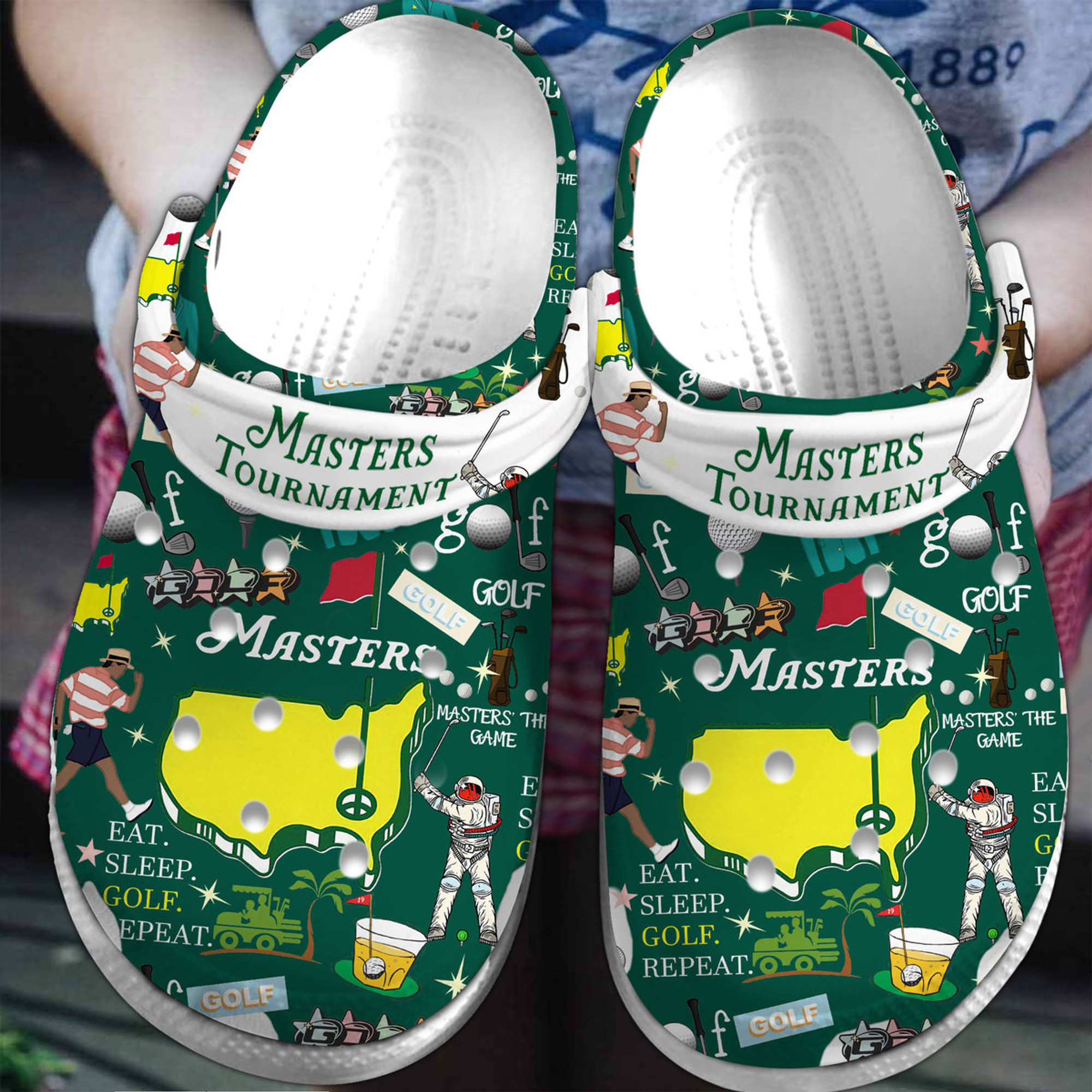 Masters Crocs Tournament Sport Crocband Clogs Shoes