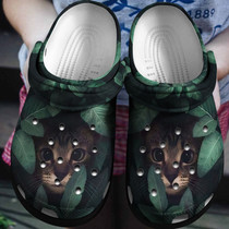Cat And The Grove Shoes,Funny Animal Clog Gift For Men Women