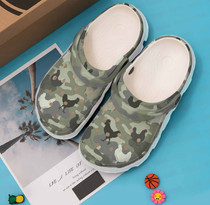 Chicken Camo Shoes For Father Day,Camo Animal Clog Gifts
