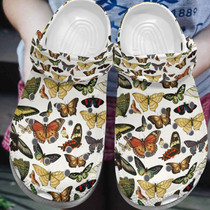 Butterflies Life Croc Shoes For Mother Day,Animal Shoes Clog