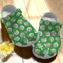 Adorable Sloths Shoes,Lovely Animal Crocbland Clog Birthday Gift