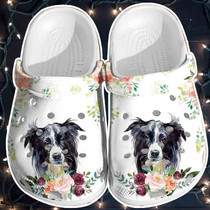 Dog Flower Croc,Animal Shoes Crocbland Clog Gifts For Niece