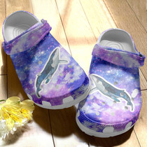 Magical Humpback Whale Shoes,Underwater Animal Clogs Gifts
