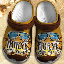 Nurse Off Duty Shoes Summer Beach 2022 Clogs Gift
