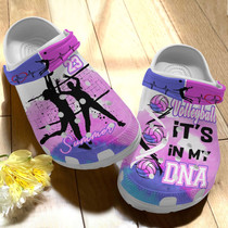 Its In My Dna Shoes Summer Time For Volleyball Sport Clogs Gift For Birthday Christmas