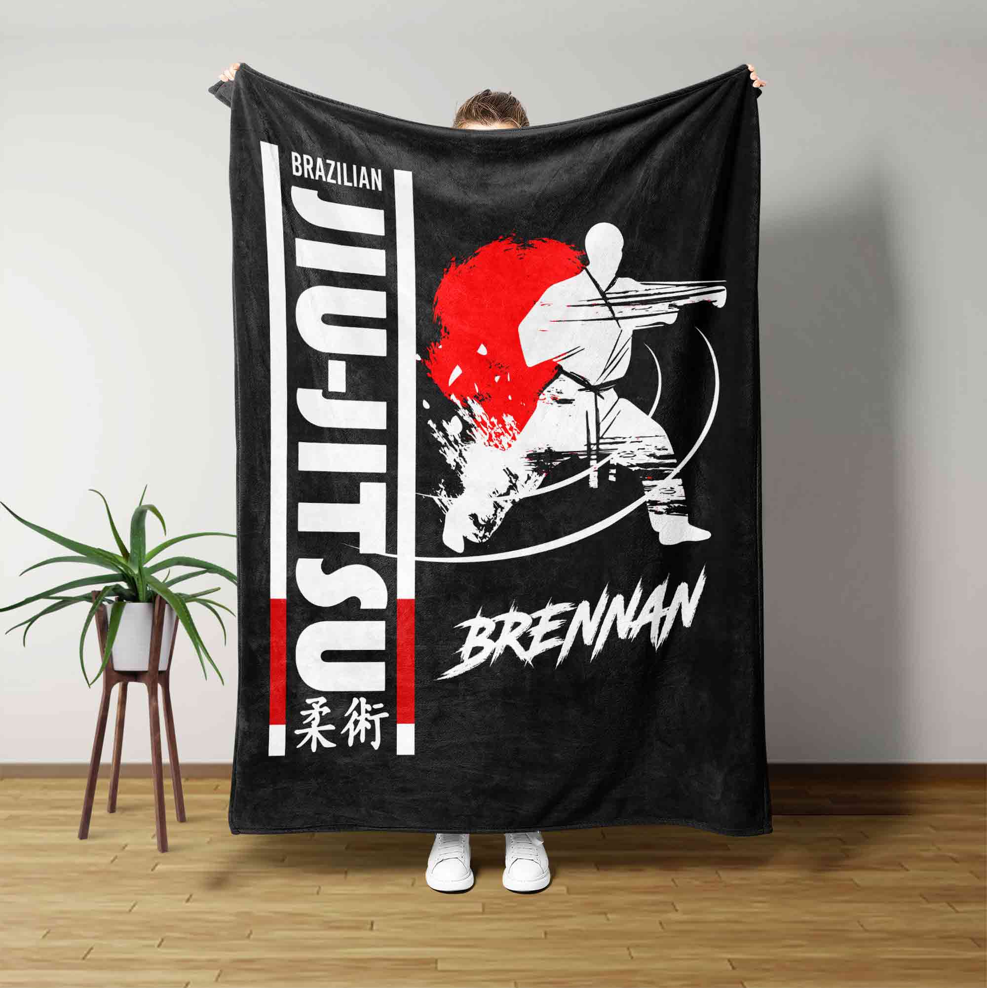 Brazil Jiu Jitsu Blanket