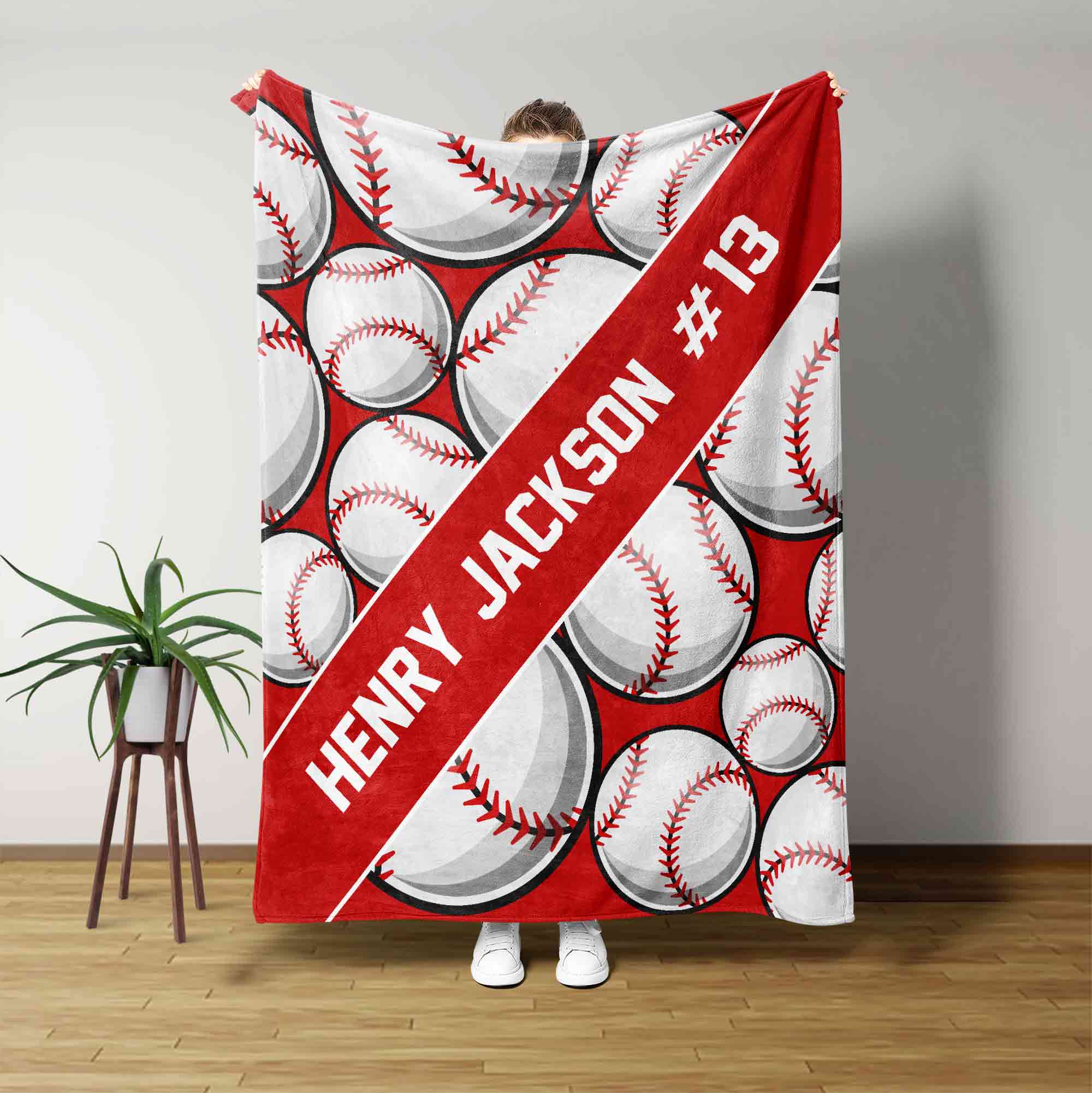 Softball For Sport Fan Blanket