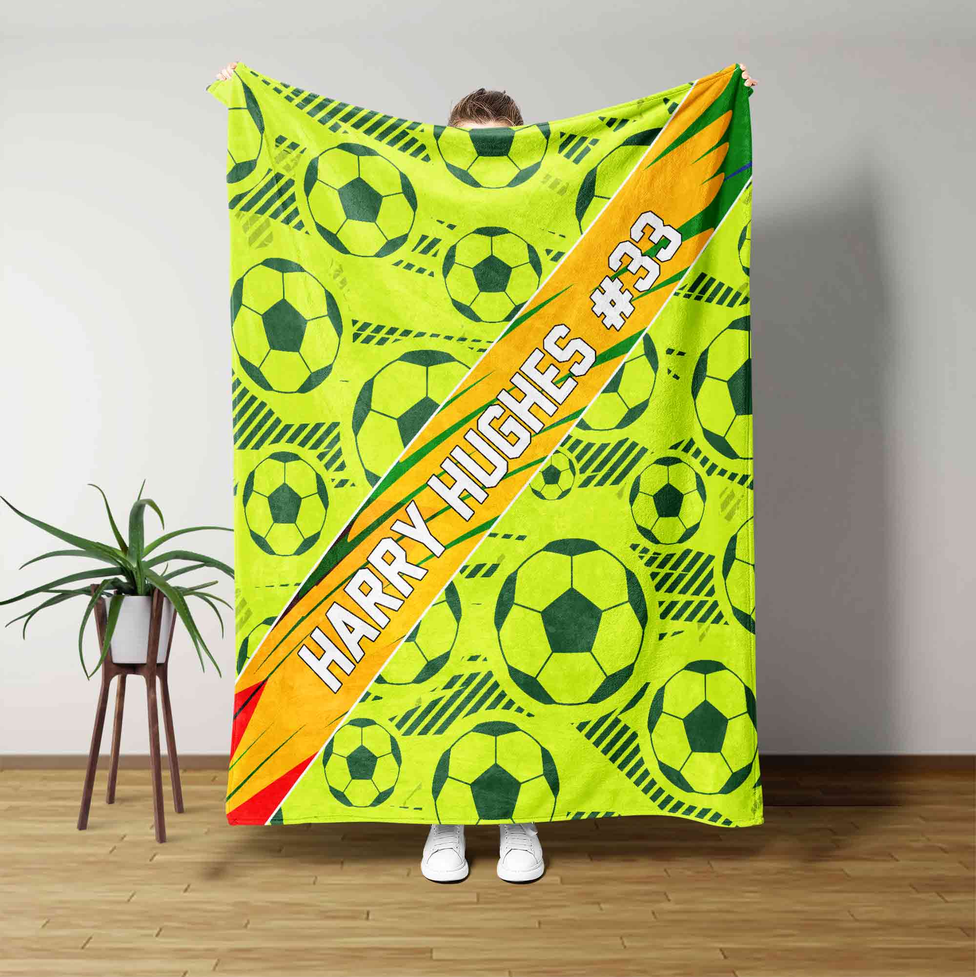 Soccer For Sport Fan Blanket