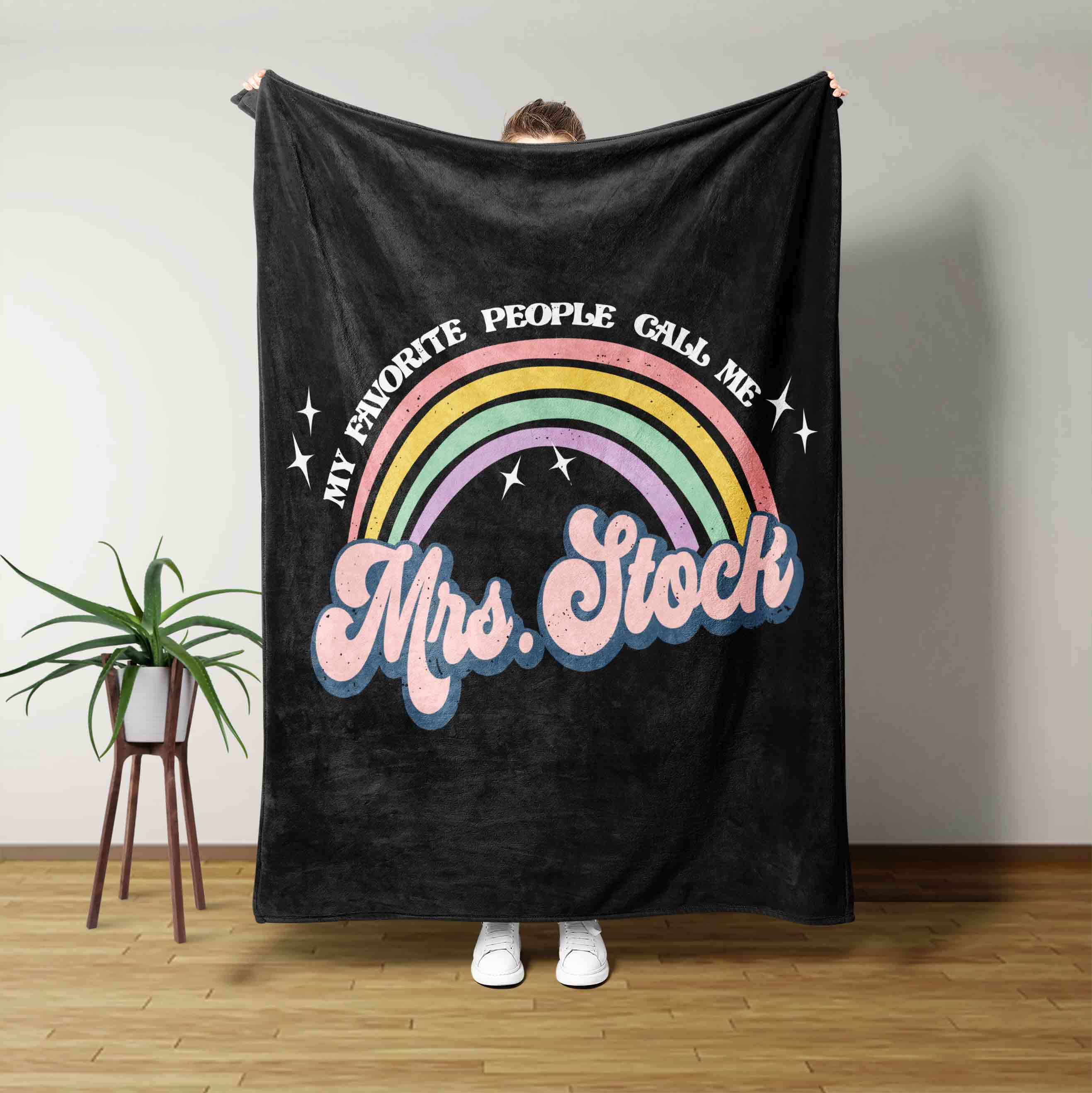 My Favorite People Call Me... Custom Name Blanket