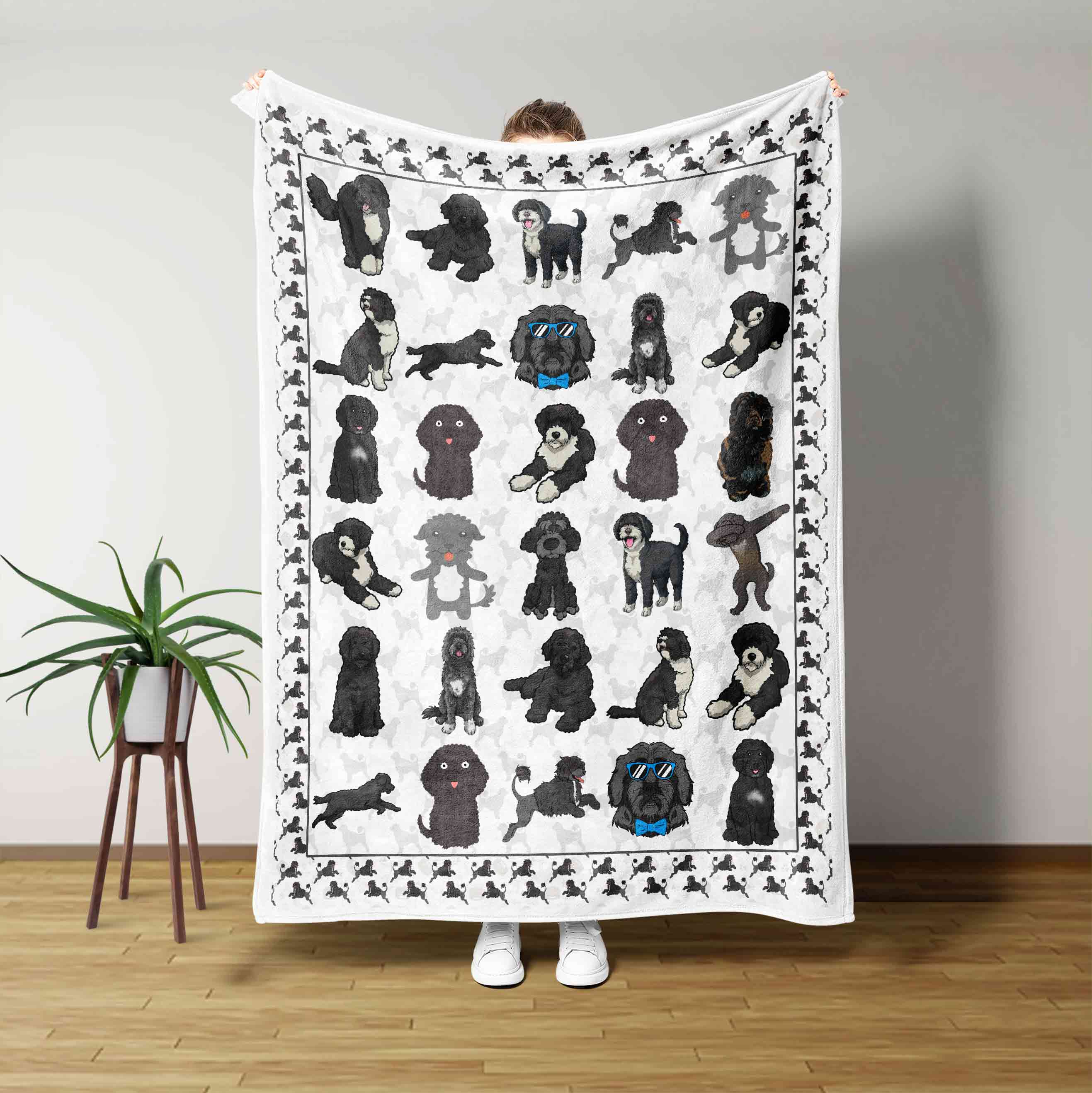 Dog Poodle Cute Blanket
