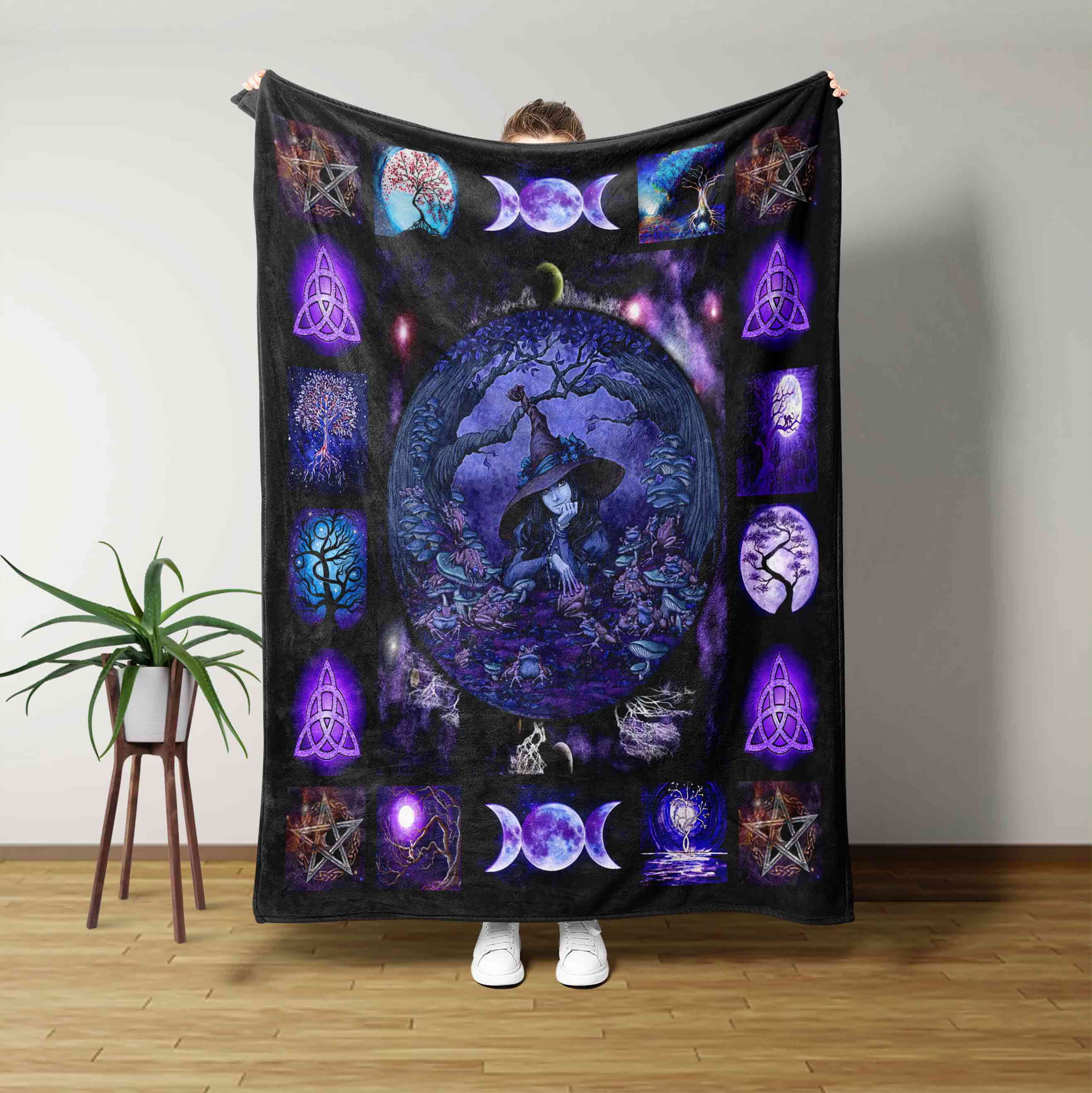Witch And Magic Blanket