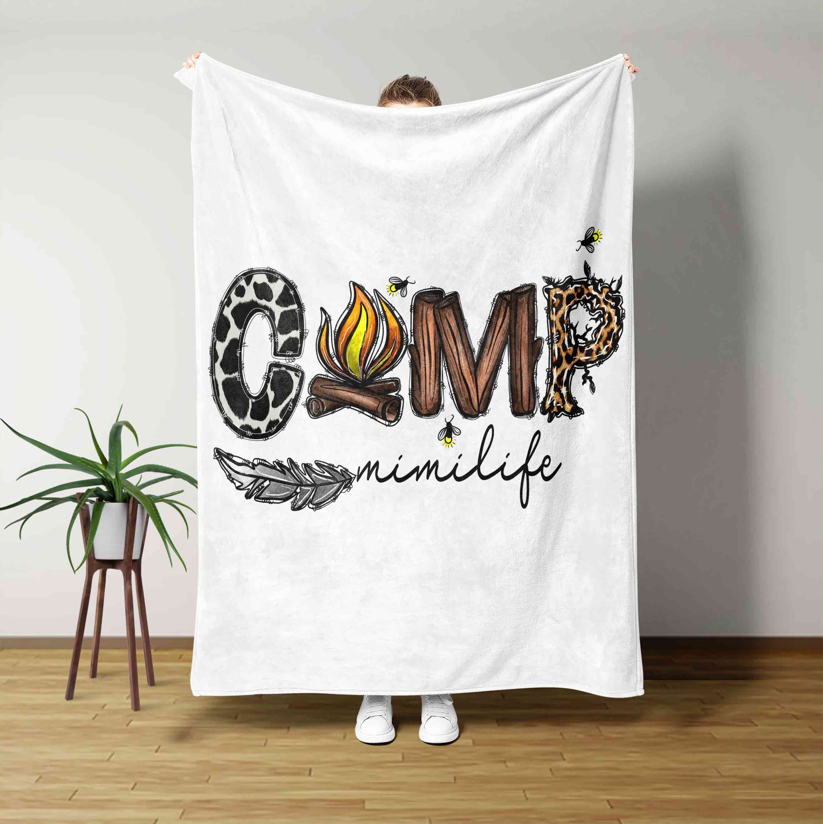Camp Mimi Life Blanket