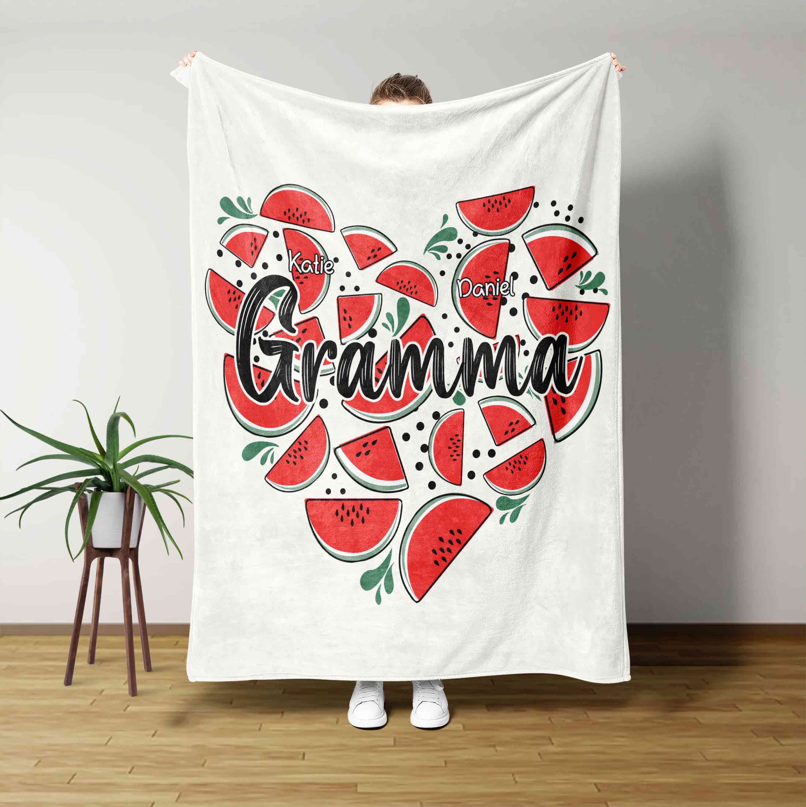 Gramma Watermelon Blanket