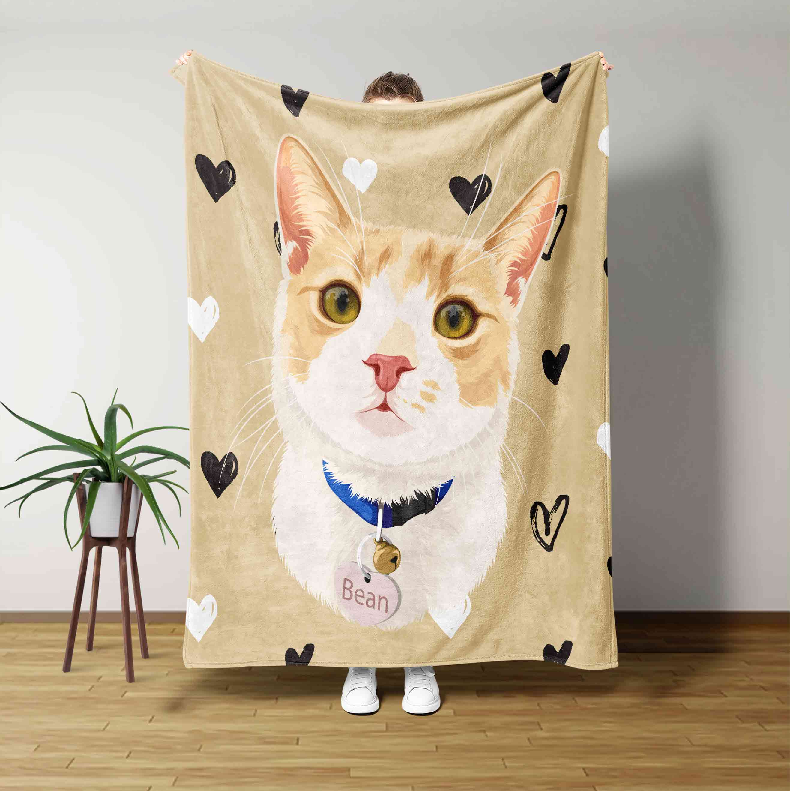 Cat Blanket Gift For Pet Lover