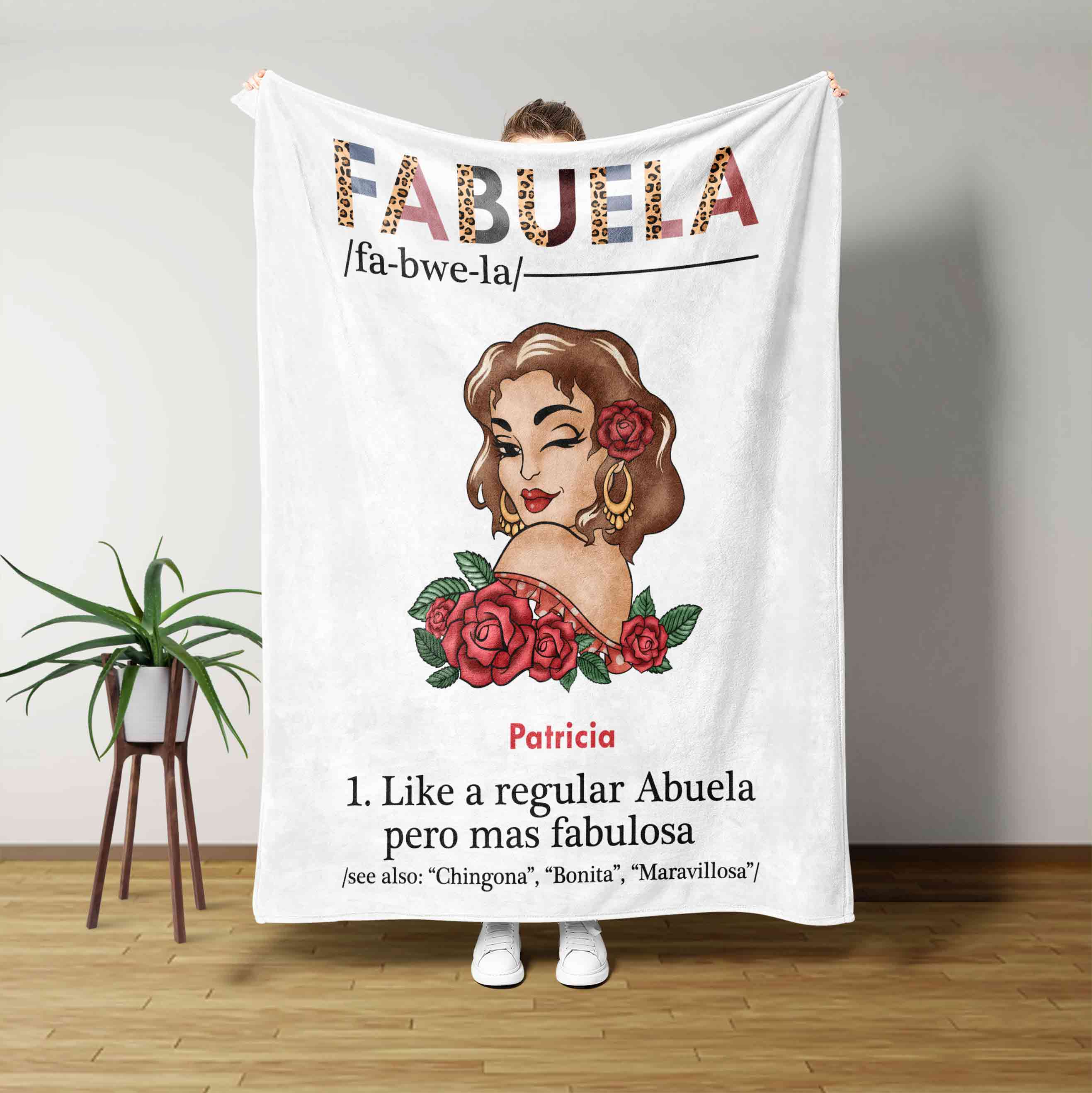Fabuela Beautiful Women Blanket