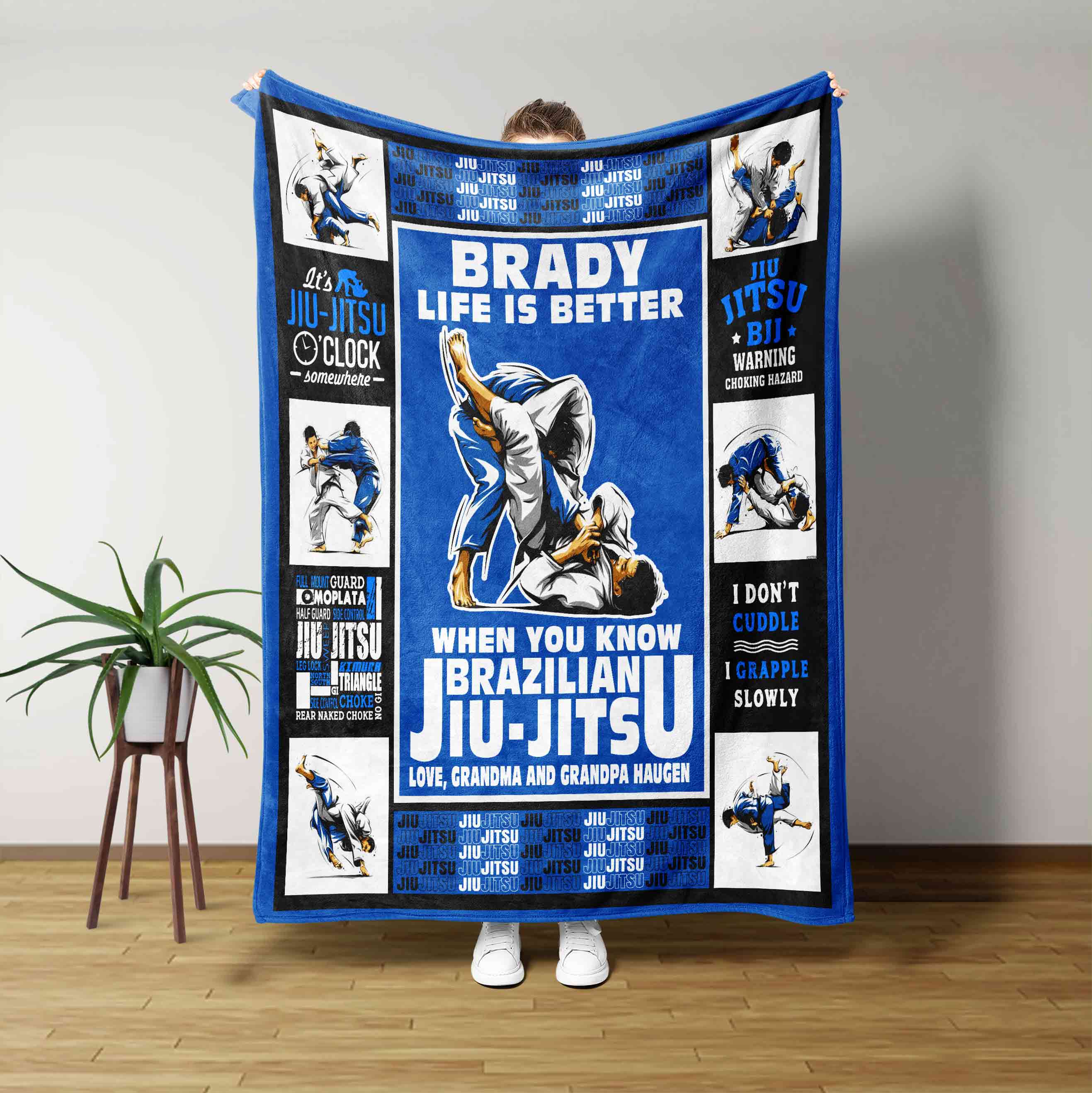 Jiu Jitsu Sport Blanket