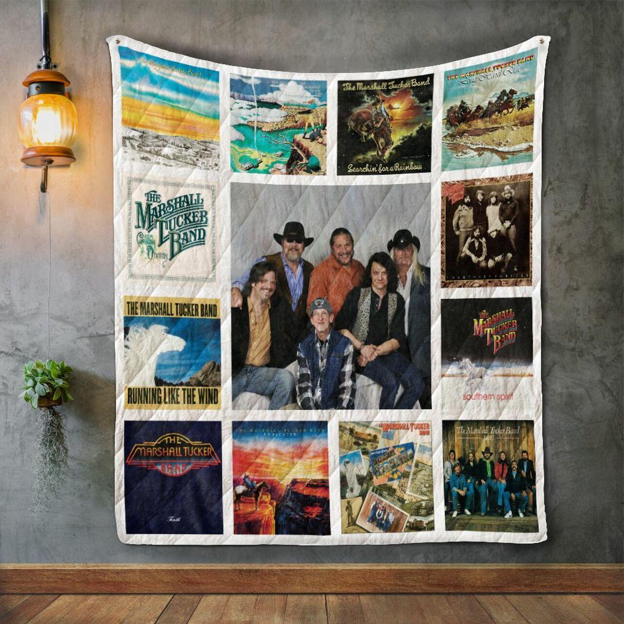 The Marshall Tucker Band Album Quilt Blanket