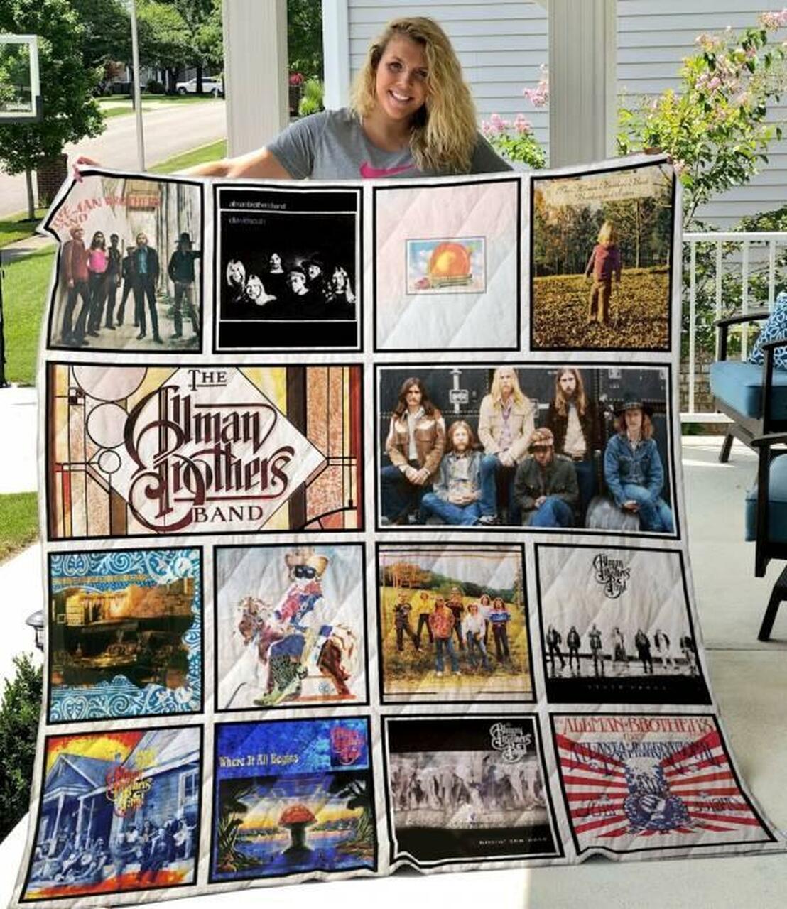 The Allman Brothers Band Quilt Blanket Quilt