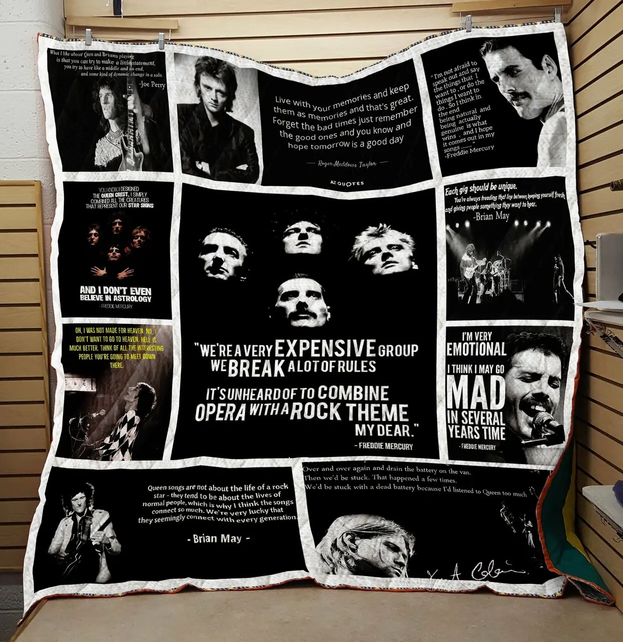 Queen Band Style Quilt Cover