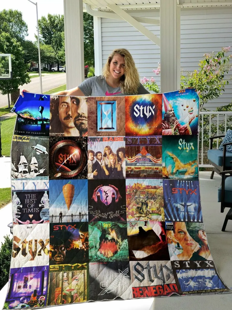 Styx Band Albums Quilt Blanket For Fans