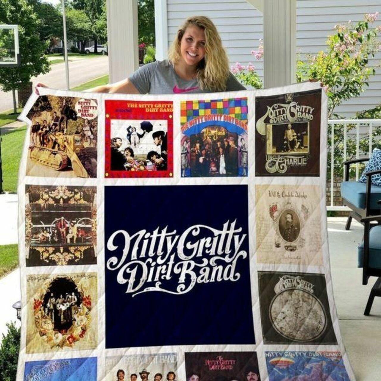 Nitty Gritty Dirt Band 3D Personalized Customized Quilt Blanket