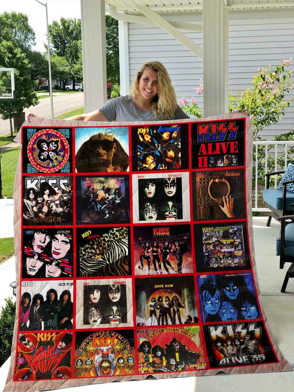 Kiss Band Blanket