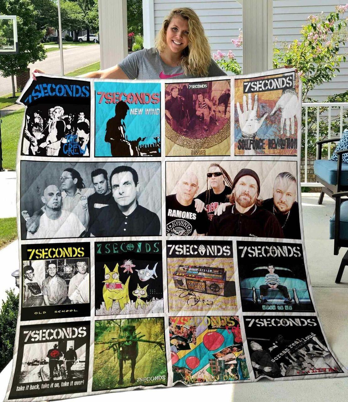 7 Second Band Blanket Quilt