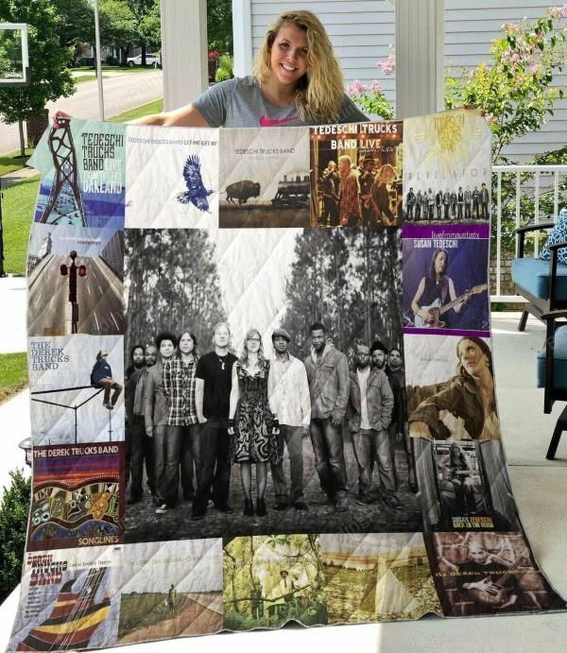 The Derek Trucks Band Quilt Blanket