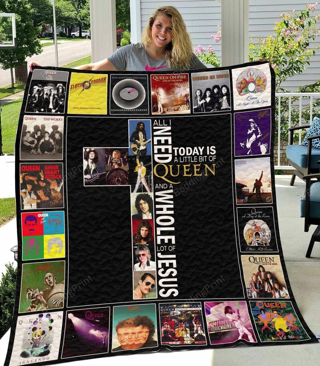 Queen Band Quilt Blanket
