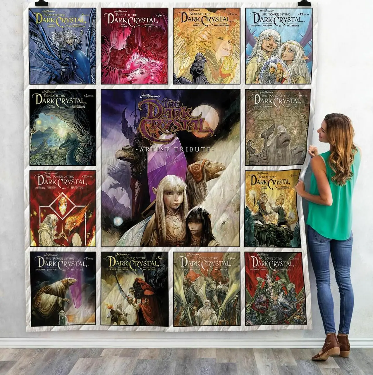Dark Crystal 03 Album Quilt Blanket