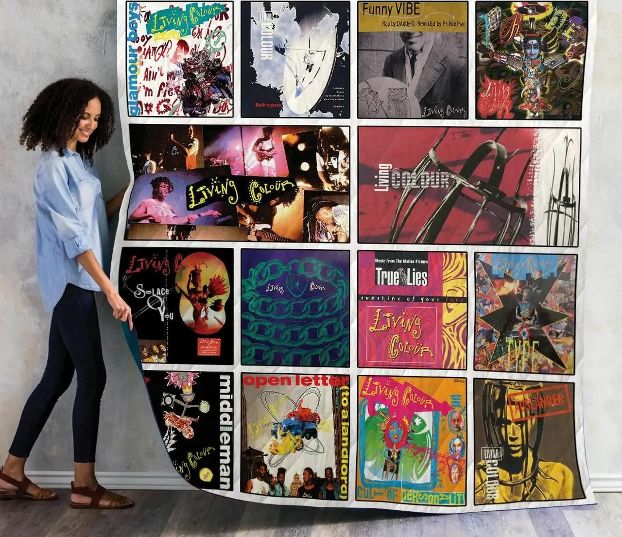 Living Colour Singles Album Blanket