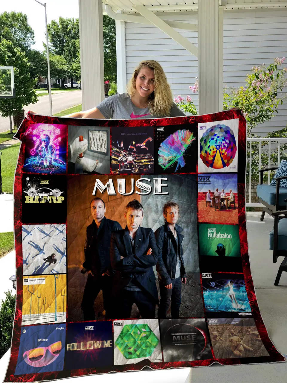 Muse Style 2 Album Quilt Blanket