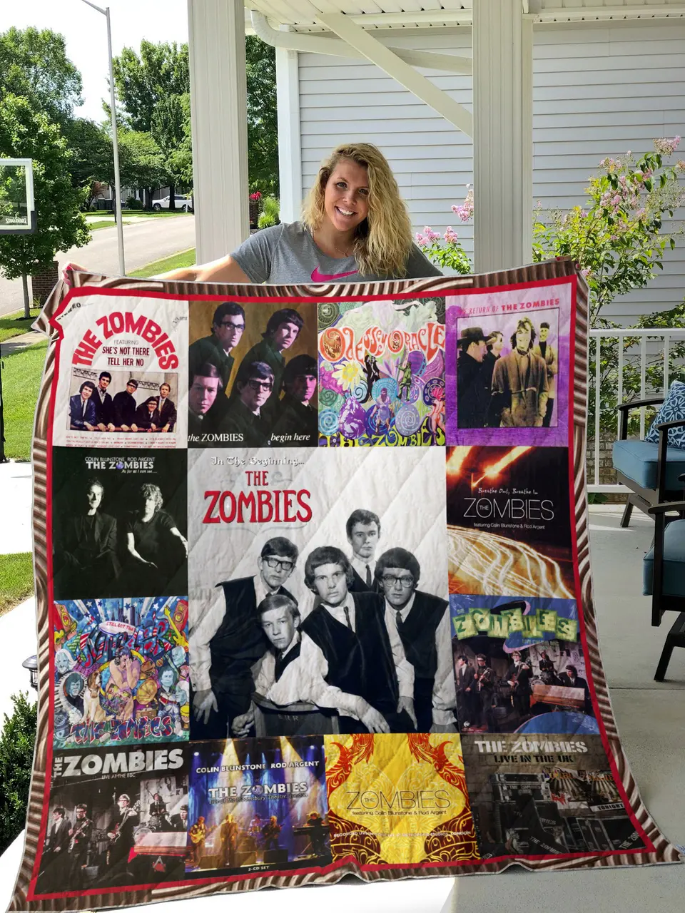 The Zombies Album Quilt Blanket