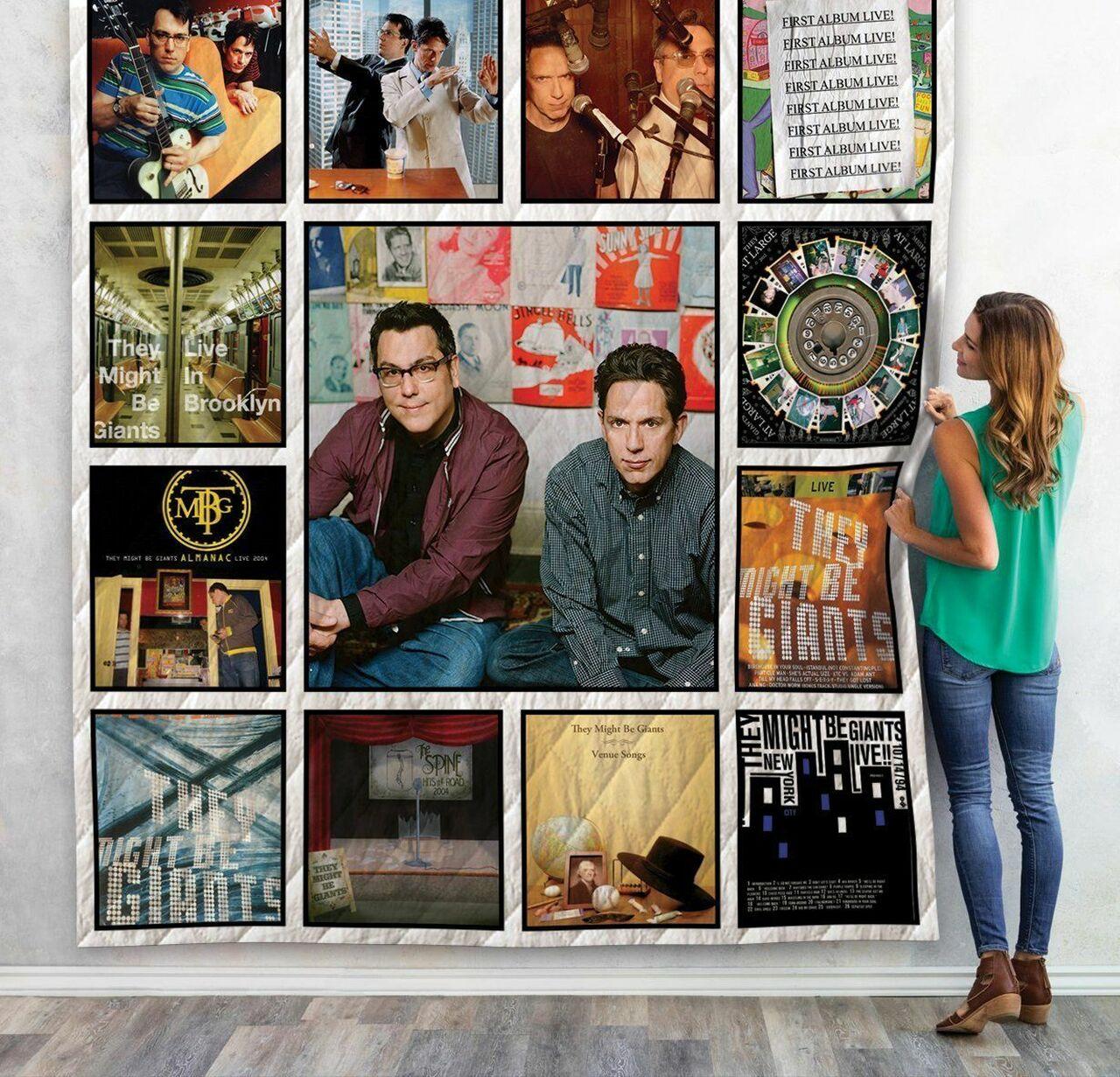 They Might Be Giants Live Album 1 Quilt Blanket