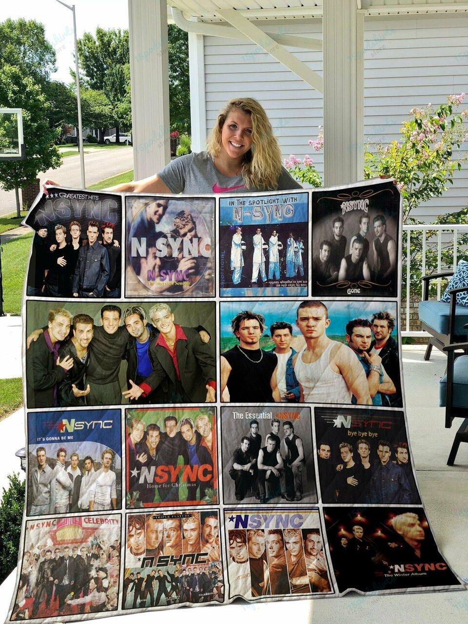 Nsync Album Quilt Blanket