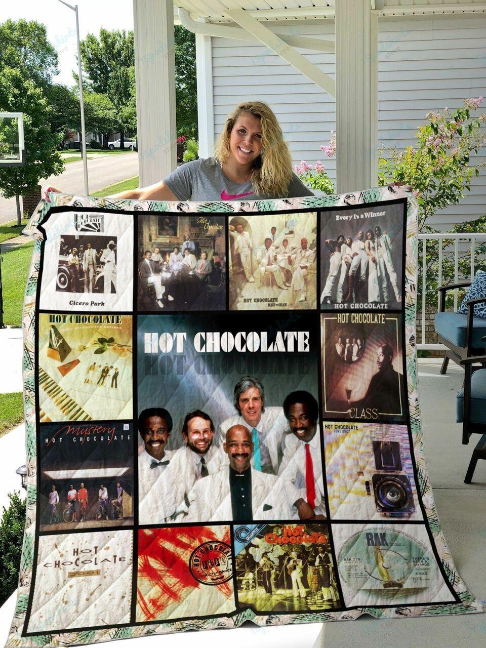Hot Chocolate Album Quilt Blanket