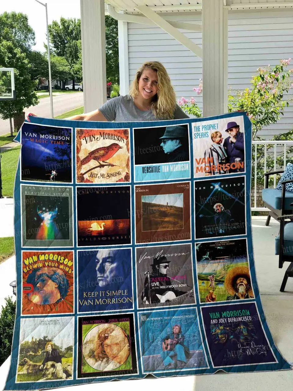 Van Morrison Album Blanket
