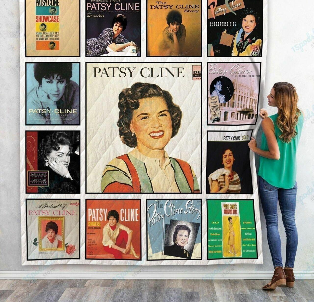 Patsy Cline Album Blanket