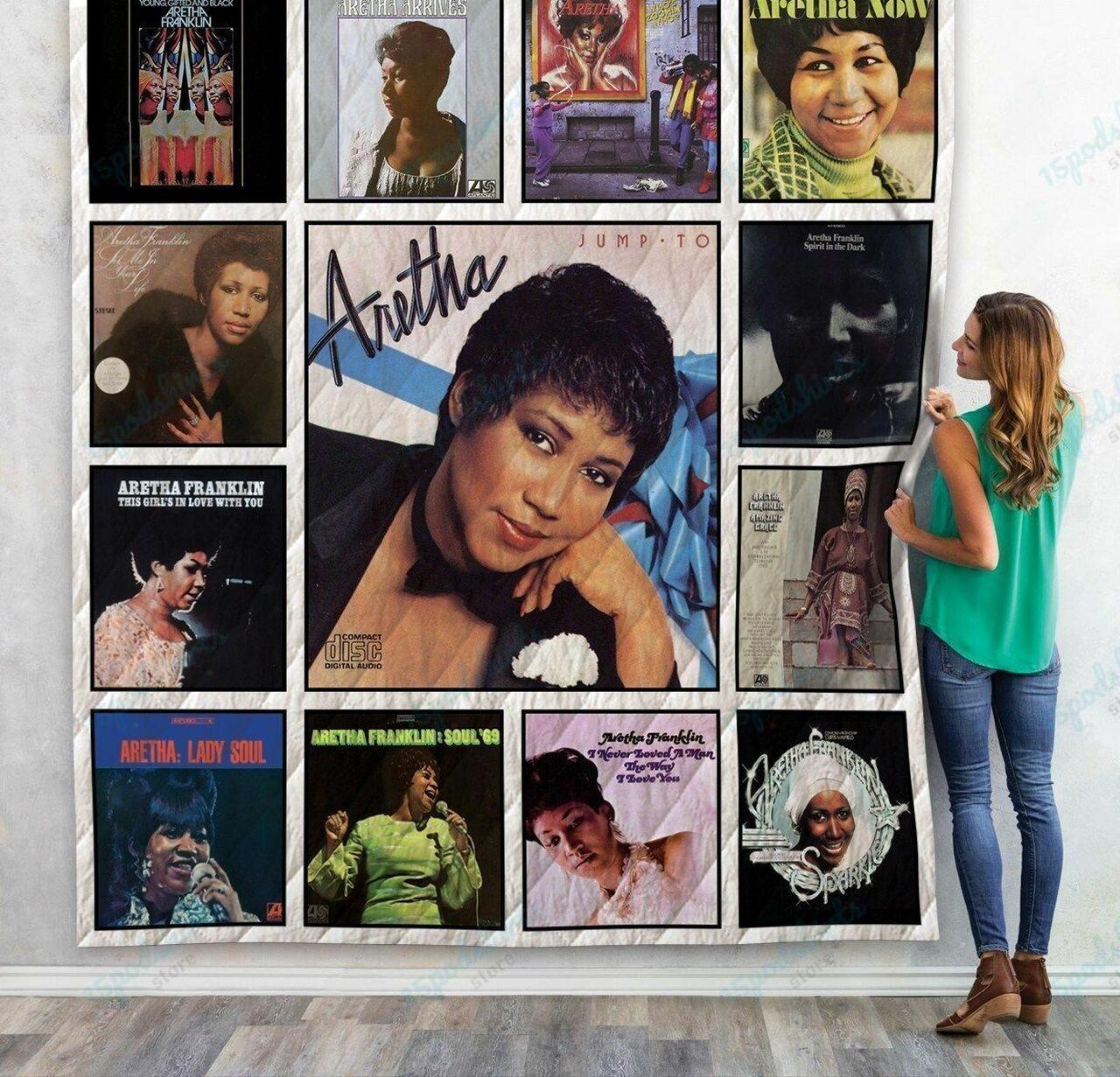 Aretha Franklin Album Blanket