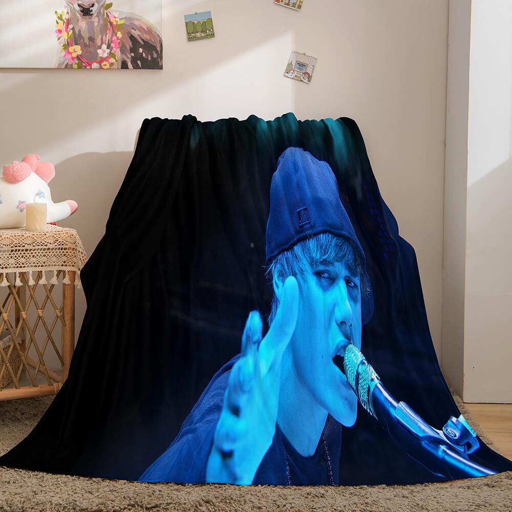 Singer Justin Bieber Tour Blanket