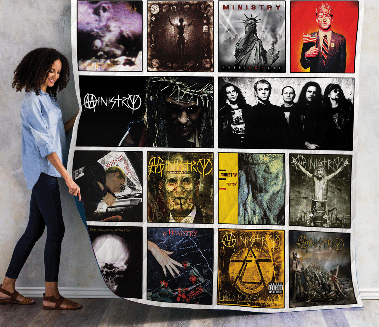 Ministry Albums Quilt Blanket
