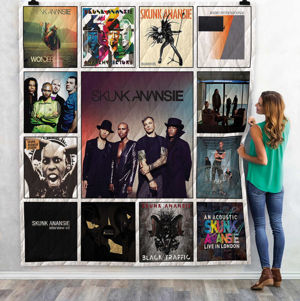 Skunk Anansie Best Albums Quilt Blanket For Fans