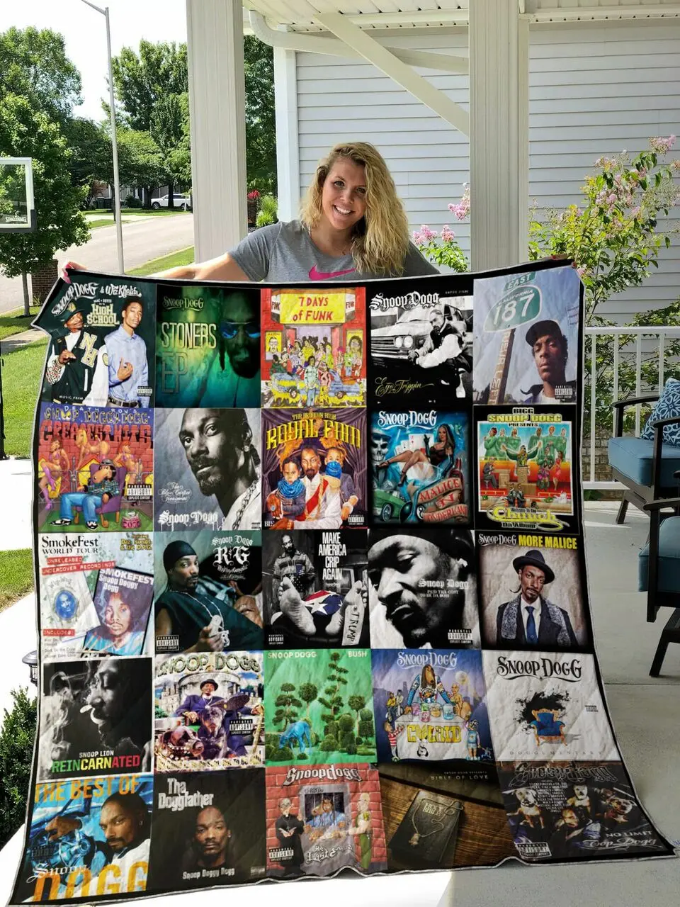 Snoop Dogg Albums Quilt Blanket For Fans