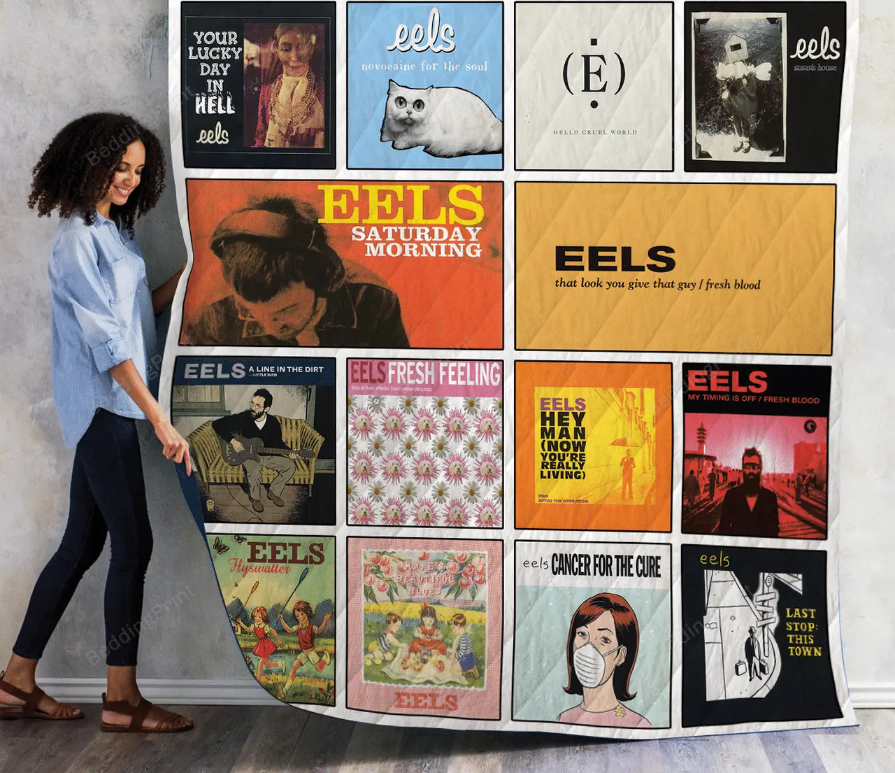 Pj Harvey Albums Quilt Blanket For Fans