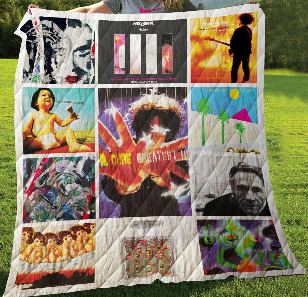 The Cure Complication Albums Quilt Blanket