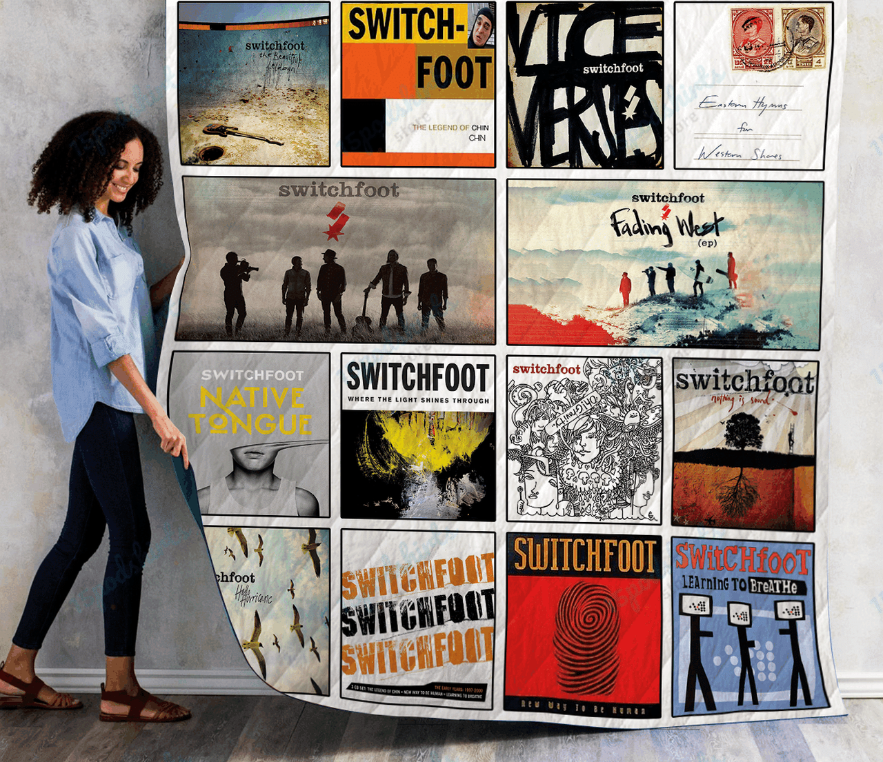 Switchfoot Albums Quilt Blanket For Fans