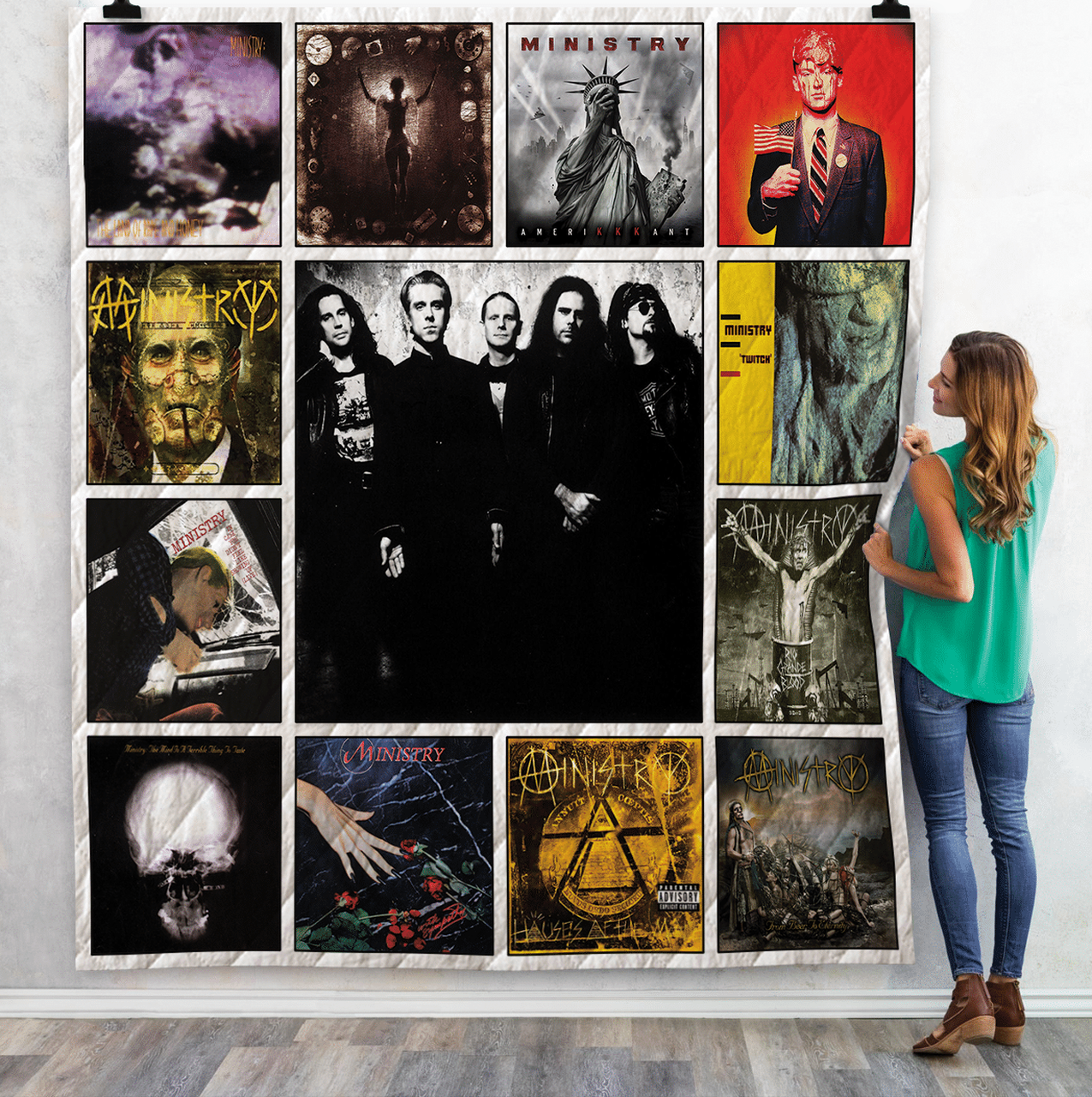 Ministry Albums Quilt Blanket